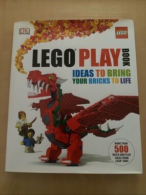 Lego Play Book - Red Dragon with Green Accents